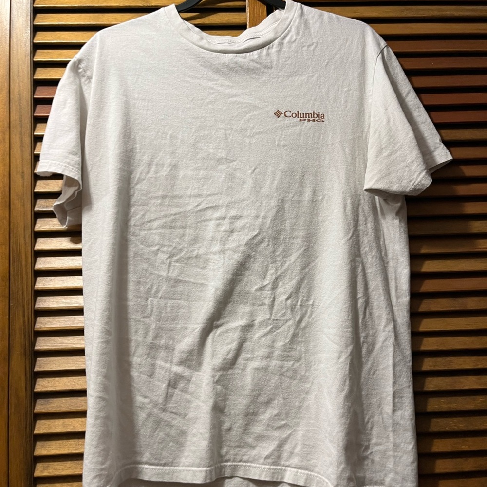 Columbia Men's White T-Shirt